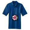 Heavyweight Cotton Pique Polo with Pocket Thumbnail
